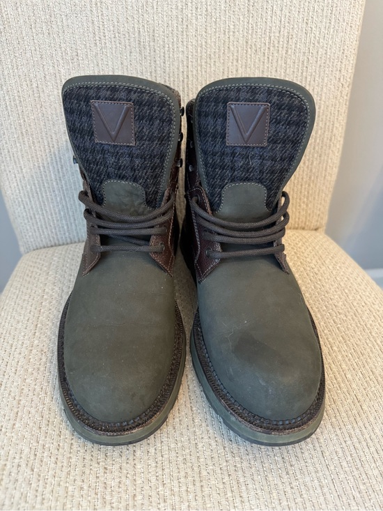 Louis Vuitton Men’s Groundbreaking Ankle Boots — Olive Green & Brown main image 6